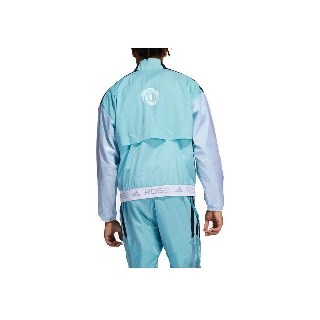 Adidas Rose Lw Anorak Basketball Jacket Men Jacket Sky-Blue GV4651