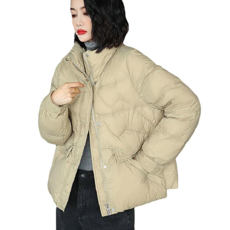 Xiaoxiangfeng down jacket women's high-end women's clothing white winter coat Korean version short duck down jacket