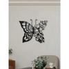 1pc Metal Butterfly Flower Wall Art Decor Iron Hanging Home Living Room Dining Room Bedroom Bathroom Decoration