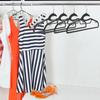 10Pcs Heavy Duty Clothes Hangers Non Slip Thick Plastic Extra Wide Wardrobe Organizer Clothes Drying Space Saver