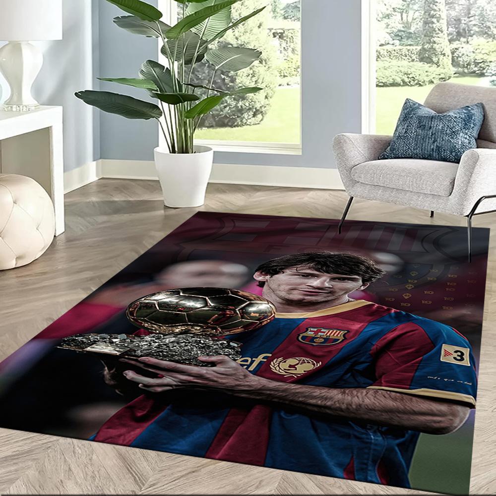 Messi 95 Carpet Suitable for Bedrooms Playrooms Game Room Entryway Anti-slip Rug Office home decor Gift for Festivals