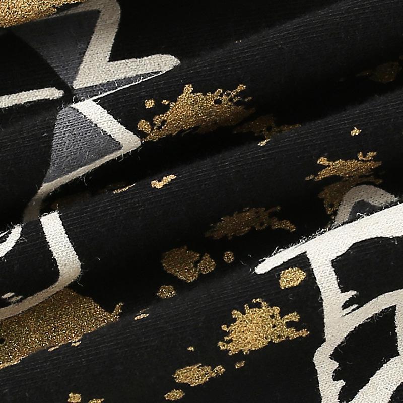 Malwee Boys' Autumn/Spring Two-Piece Homewear Set - Stylish Round Neck Print for Kids