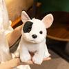 Wholesale Lifelike Realistic English Bulldog Plush Toy British Stuffed Animal Soft Sheep Dog Terrier Simulation Doll for Kids