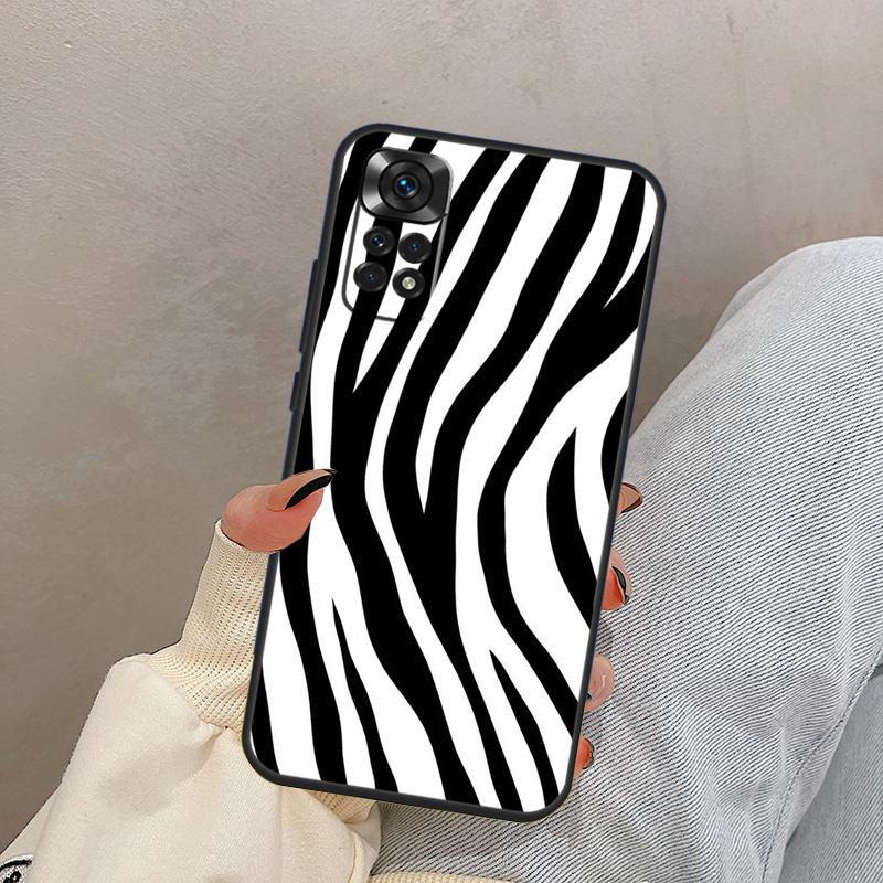 Zebra Skin For Xiaomi Redmi Note 14 10 11 12 13 15 Pro Plus Case Cover For Redmi 15 15C 14C 10C 12C 13C