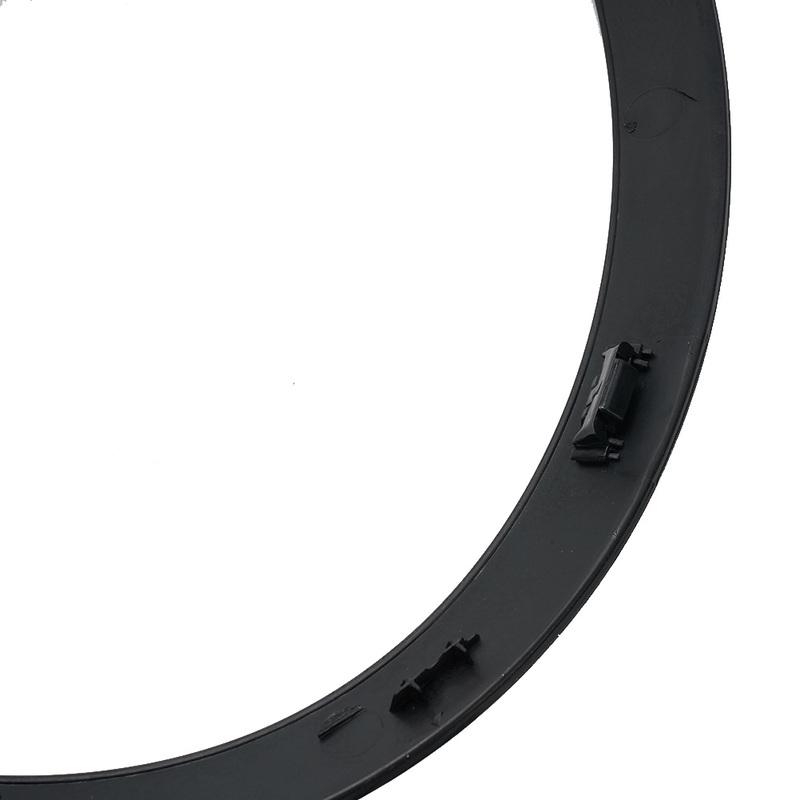 2 Stück Schwarze Scheinwerfer-Zierringe Blendenabdeckung LINKS+RECHTS Für MINI Für COOPER F55 F56 F57 51712355798 Zubehör Für Das Auto