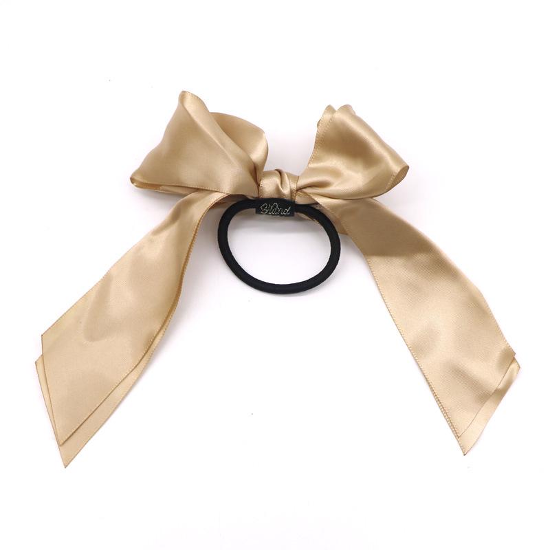 Hair Accessories Hair Band Sweet Oversized Ribbon Bow Hair Ring Popular Bow Tie Hair Rope