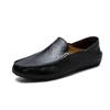 Fashion Men's Casual Shoes Fashion Loafers Slip On Man Flats Comfortable Male Driving Leather Shoes