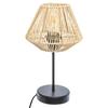 Jily Table Lamp With Natural Shade