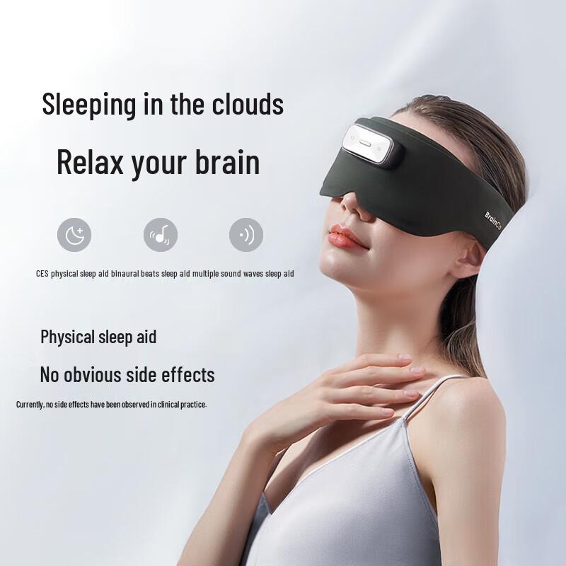 BrainCo Easleep CES Маска для сна с CES, китайская вилка (адаптер в комплекте)