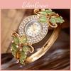 Elegant Womens Quartz Watch With Open Cuff Bracelet And Mineral Glass For Summer 2025