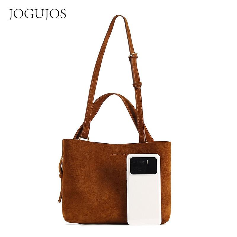 Vegetable tanned leather new leather women's bag simple retro women's shoulder bag messenger bag