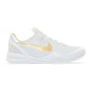 Nike Kobe 8 GS Mambacita Kids Sneakers White Metallic-Gold Black FN0266-102