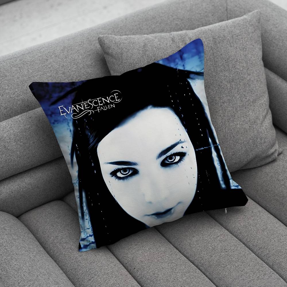 EEvanescence Fallen AAmy Lee Pillow Case Sofa Living Room Bedroom Headboard Backrest Cushion Square Cushion Nap Time
