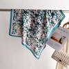 Luxury Printed Square Scarves Women's Silk Scarf Spring and Summer Floral Bandana Small Neckties Hairbands Bags Foulard Shawl