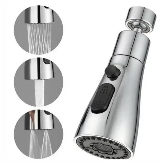 Spritzwassergeschützter Universal-Küchenhahn-Extender und Booster-Düse