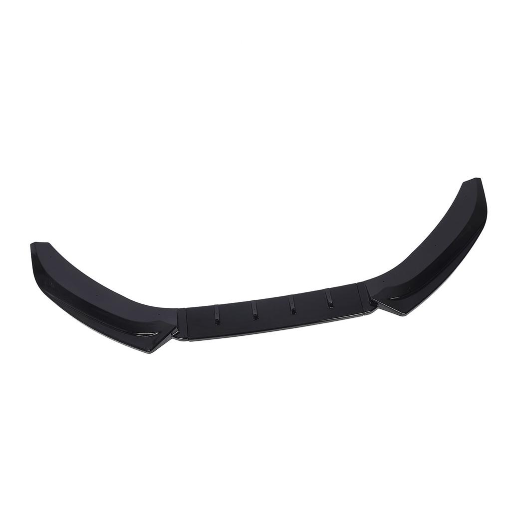 3 Pcs Front Bumper Lip Body Kit Glossy Black Anti Collision Racing Look Bumper Lip Spoiler Replacement for S4 B8.5 S
