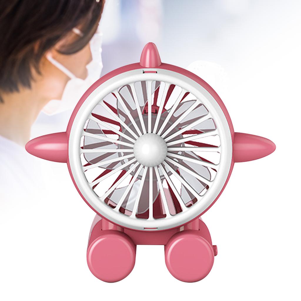 USB Desk Fan Silent Operation Small But Powerful Desktop Personal Fan Mini Portable Air Circulator