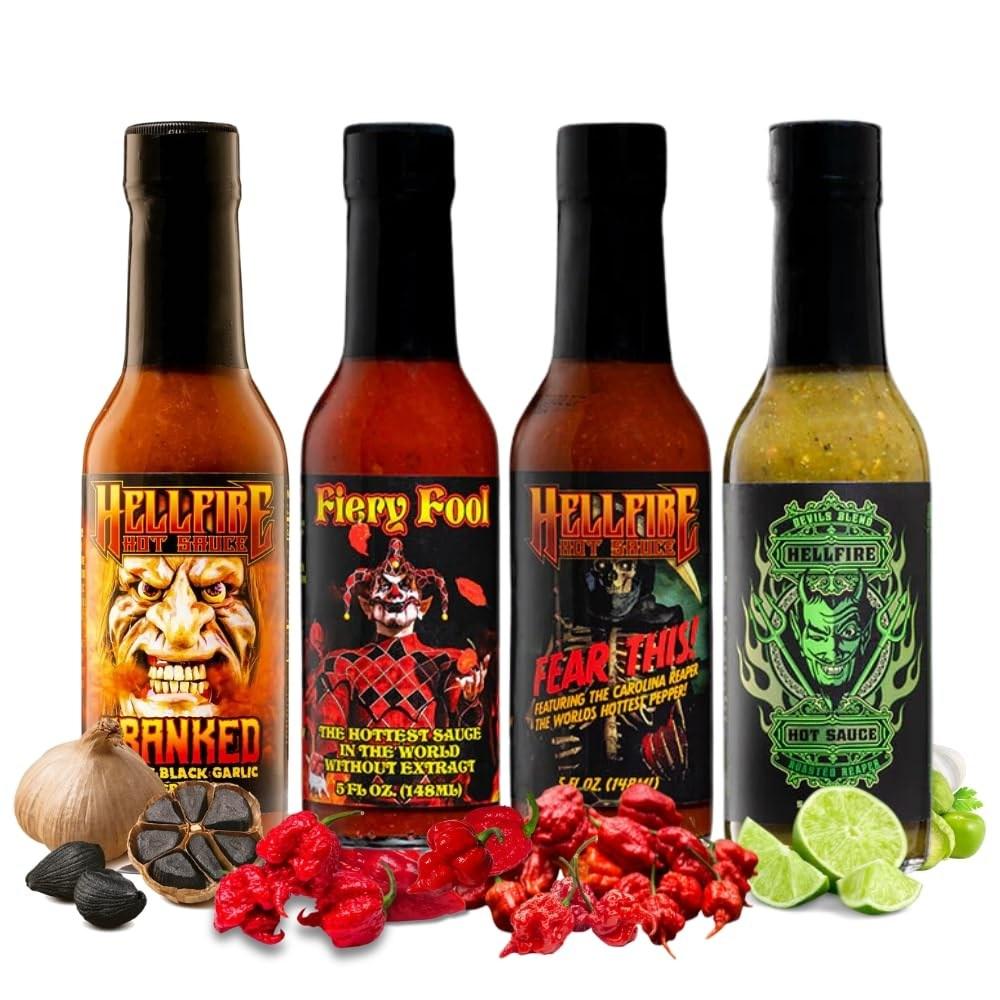 Hellfire Cranked Black Garlic Carolina Hot
