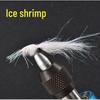 Micro Ice Silk Shrimp Hook Bionic Fly Fishing Lure for Mackerel, White Stripe, Green Perch, and Mandarin Fish