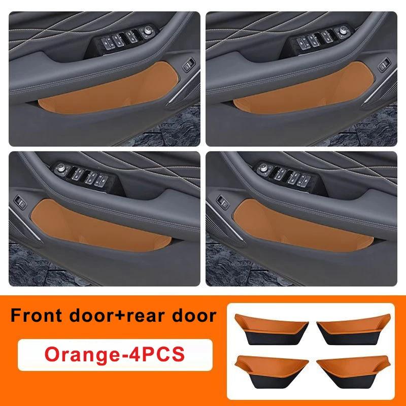 For Geely Monjaro Xingyue L -2025 Car Door Slot Organizer Box Leather Glove Box Storage Groove Pad Interior Accessories