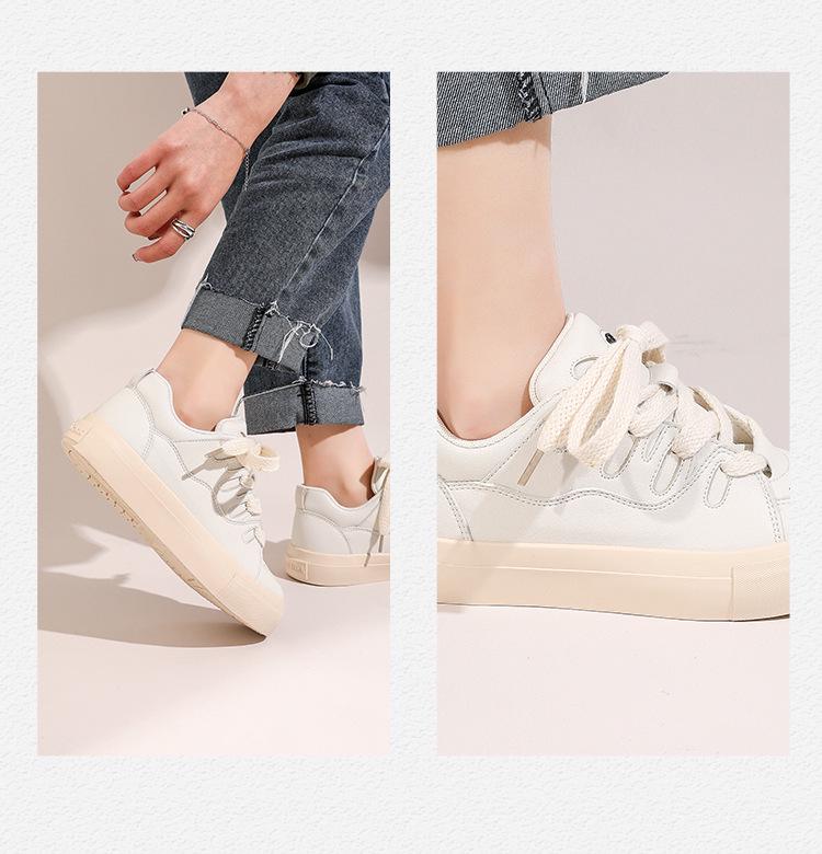 Paul Frank Women's Versatile Low-Top Sneakers - Big Mouth Monkey Design, Casual Korean Style Shoes in Red & White