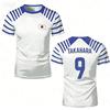 2026 New Captain Tsubasa Anime Men Women T-Shirt Japanese Flag Print Summer Short Sleeve Casual Tee Sport Kids Cycling T-Shirt