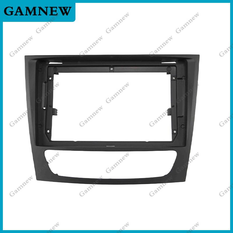 9 Inch Car Radio Fascias Frame For Mercedes Benz E-Class W211 CLS Class C219 2DIN Stereo Panel Harness Wiring Power Cord Canbus