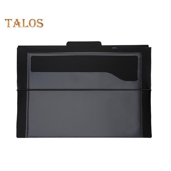 Závěsný organizér pořadačů se 6 velkými kapsami Přenosný skládací prostorově úsporný nástěnný držák pořadačů Držák na dokumenty duhové barvy