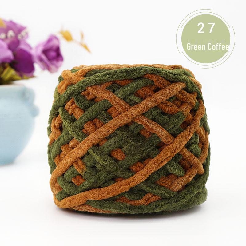 Thick Wool DIY Yarn Ball for Handwoven Crafts - Soft Texture, Easy To Work With, Multiple Colors