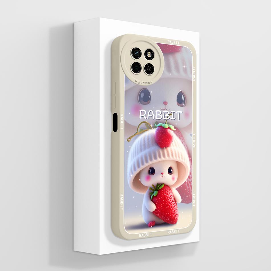 För itel S23 Plus Telefonfodral Sött Kreativt Fullt Skydd Funda För itel S 23 Plus Mjukt Flytande Silikon Lättviktigt Skal Capa