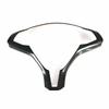 For Tesla Model X and Model S 2016 2017 2018    ABS Carbon Fiber Inner Car Steering Wheel Cover Trim Frame Decor