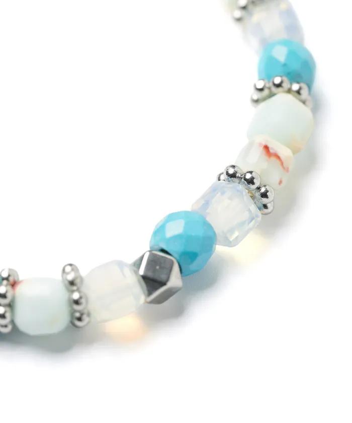 Sky Blue Mix Bracelet (PLT-BR-044_BL)