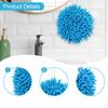 A Beautiful And Versatile Chenille Hand Towel with Hand-drying Ball, for Kitchen, Shower, Laundry,