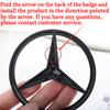 D5For Mercedes Benz W205 Class C 15-21 W204 08-14 Rear Trunk Logo A204 A205 Car Back Hood Emblem Interior Mouldings HBT-KJK-BENC