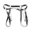 New Sexy Faux Leather Female Chastity Leather Belts Underwear Restraint Bondage Panties Pants Metal Harness Strap for Women