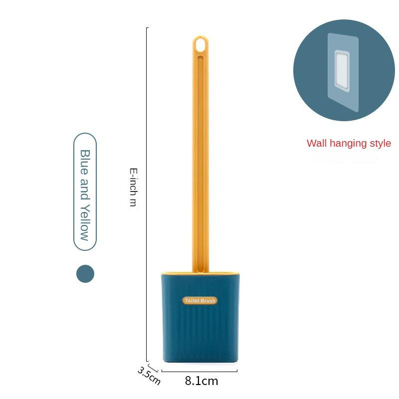 

Силиконовый ершик для унитаза Прочный Легко повесить Эргономичный Модный Высококачественный Роскошный Эргономичный очиститель для унитаза Обеззараживание