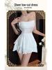 Seductive Lingerie Set: Hot Low-Cut Backless Nightdress with Open-Front Robe