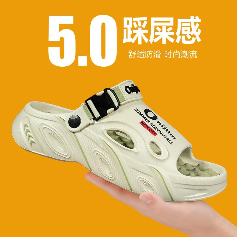 Sandalen Sommer neu leichte rutschfeste Sandalen Reise Meeresufer Thailand Strand Zweizweck Wischmopps