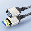 Portable USB3.0 Extension Cable 5Gbps Data Transmission Male to Female Extender Cord Data Transfer Wire Line 0.5-5m