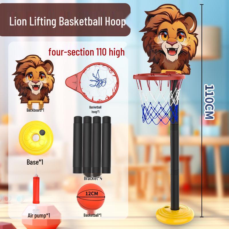 Adjustable Height Basketball Hoop for Kids - Indoor/Outdoor Play