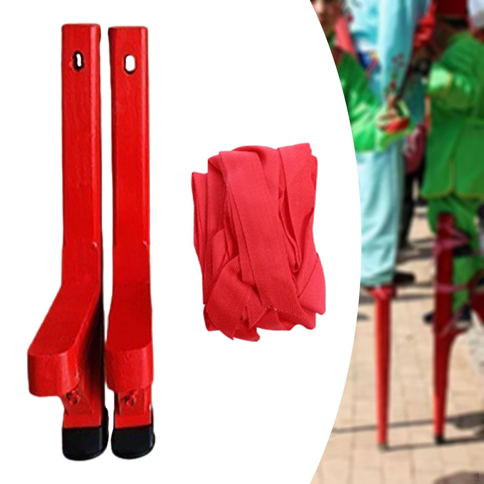 

Дерев яні ходулі, розвиток почуття рівноваги, традиційні китайські ходулі для дітей та дорослих Long 45 cm