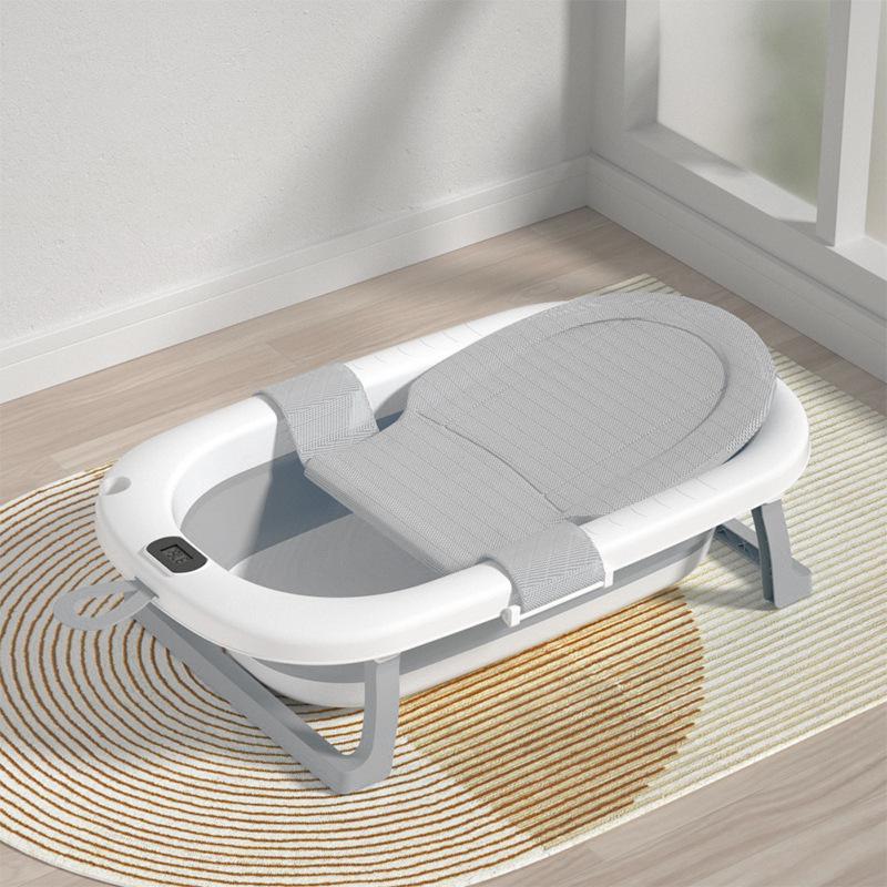 Adjustable Baby Bath Tub with Temperature Sensor