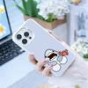 Cute Shark Phone Case For iPhone 17,16,15,14,13,12,Pro MAX Black Matte Shockproof Cover