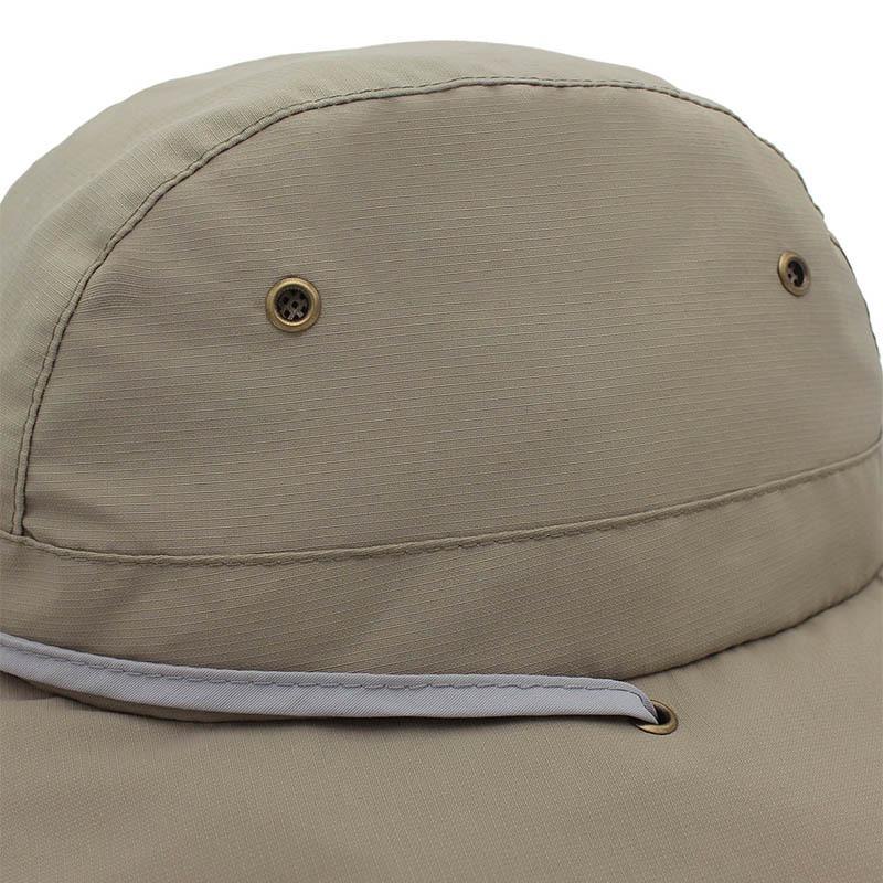 Vår och sommar fritids solskyddshinkhatt utomhus fiske solskydd stor brättehatt stänkskydd stor brättehatt regntät