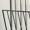 Metal Wall Files Folder Iron Wire Door Hanging Organizers Book Newspaper Storage Rack  For Home