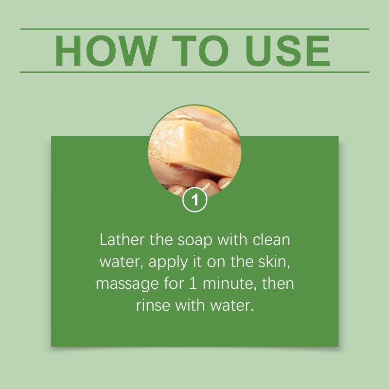 1/2/4/6Pcs Mint Soapimprove Skin Luster, Gentle Cleansing And Moisturizing Handmade Essential Oil Nourishing Bath Soap