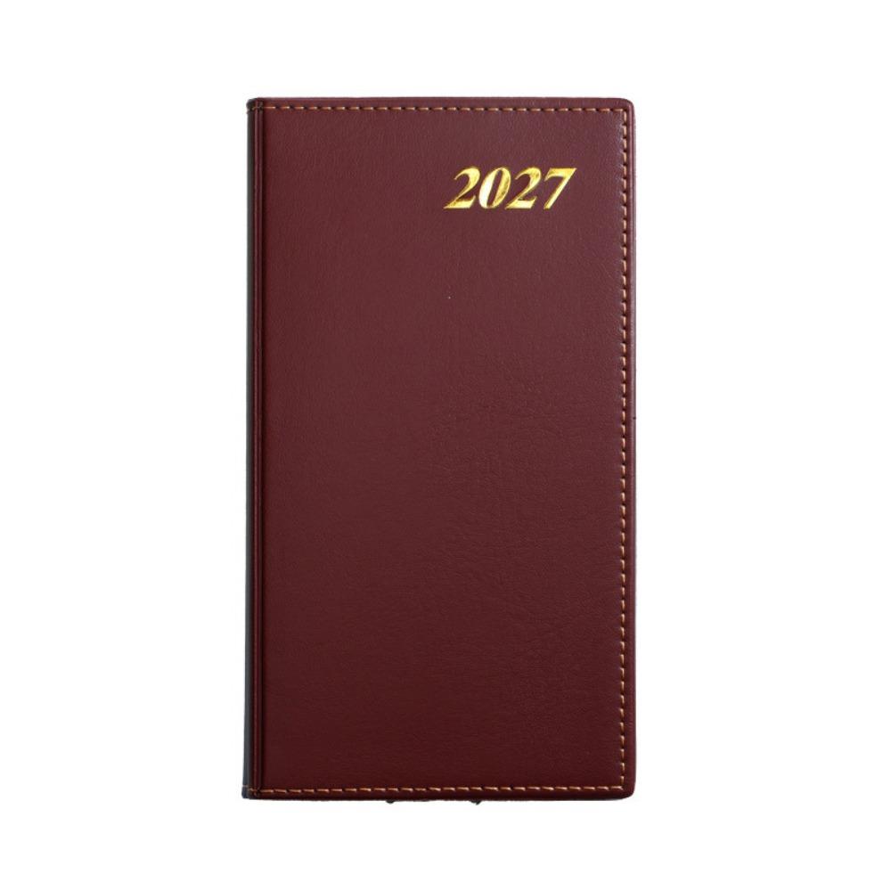 Wear-resistant 2027 Schedule Planner Notepad A6 Office Work Planner Diary Writing Pads  Business