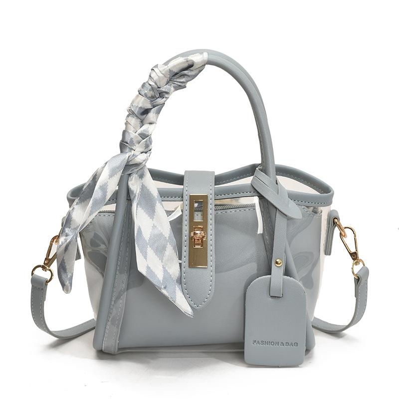 Retro handbag bag women's bag versatile summer new texture popular shoulder messenger bag bucket bag