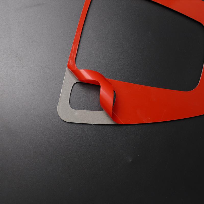 LHD Carbon Fiber Auto Center Control Gear Shift Panel Cover Sticker Interior Decoration Accessories For BMW 3 Series E90 E92 E93