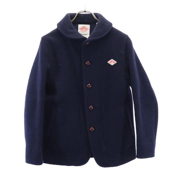 Danton Made In Japan Wool Jacket 36 Navy Blue Men's Used